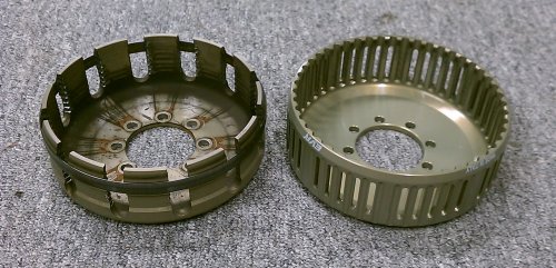 OEM 12T on the left, EVR 48T on the right.
