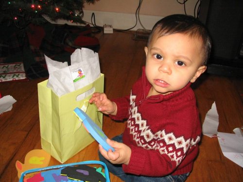 Seriously Dad...you flash me with that #%$! camera one more time...
