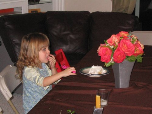 One moment when Morgan was quiet!
