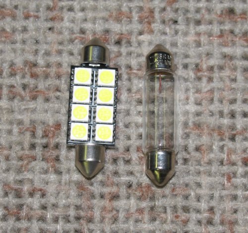 Side-by-side
LED on left, incandescent on right.
