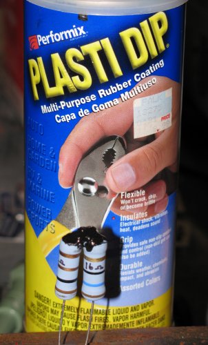 I used "Plasti Dip" over the joint as it's an electrical insulator and will protect the joint.  It's thick and simply paints on.
