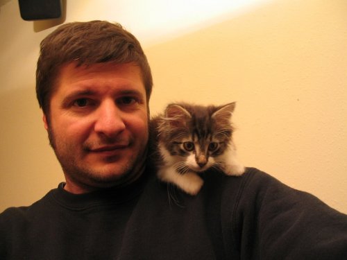 Self-portrait.  Well, it was until Spider decided to "help".
