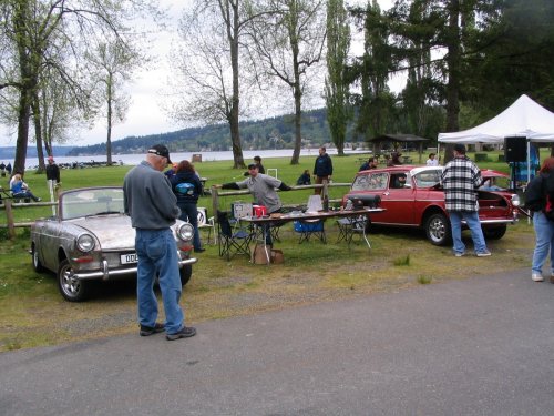 Martin posing in the DDB sponsor space.
