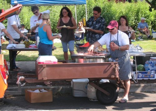 Adam "Z Chef" working the Evo.
