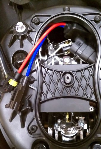 This is how it should look when done.  The hard part of this install has been completed!
