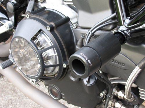 Frame slider is 12cm long for Monster/Multistrada
Here's the right side.  Long version.
