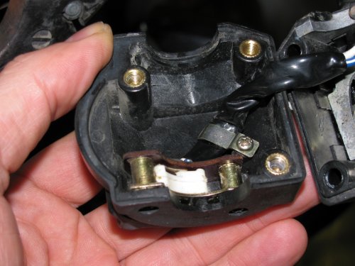 Here's the high/low beam switch all buttoned up.
