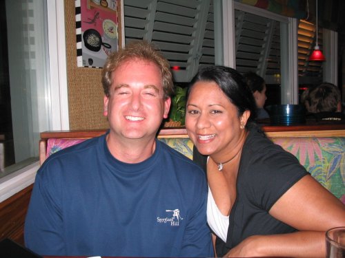 We had dinner with Aaron, a long-time friend of Antonette's.  Good food and a nice get-a-way from the kids.
