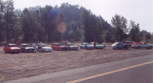 Day 1: Friday
The Oregon contingent lined up and ready to invade!
