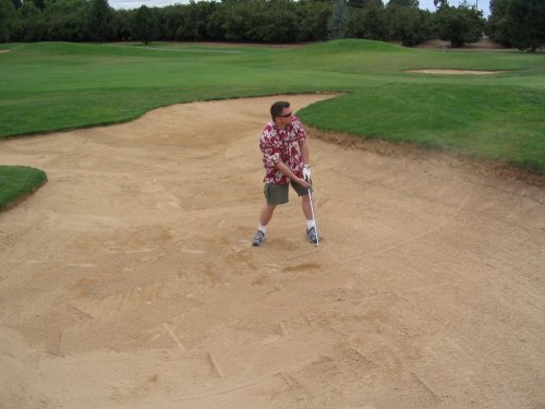Scott in one of his favorite places.
