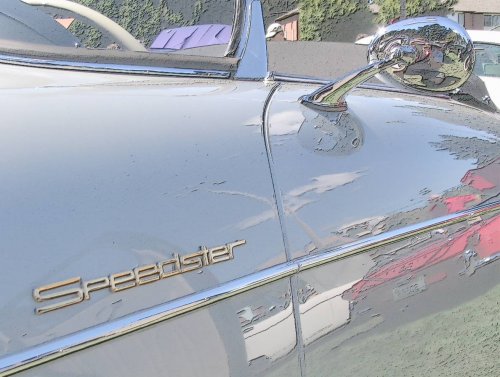 Pencil effect, software generated.
