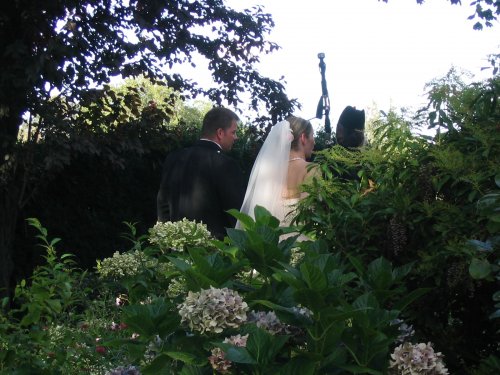 Off to sign the marriage certificate.
