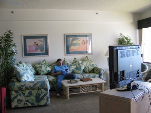 Day 1
Arrived!  Relaxin' Ed Bundy style.
