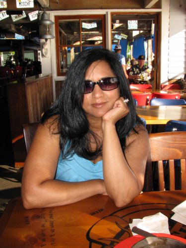 My Sweetie, waiting for chow.
