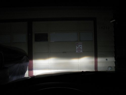 Before - Low beams with fogs.
