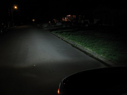 After - Standing next to the B-pillar and looking forward.
