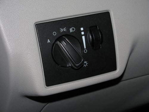 Stock, non-fog light switch.

