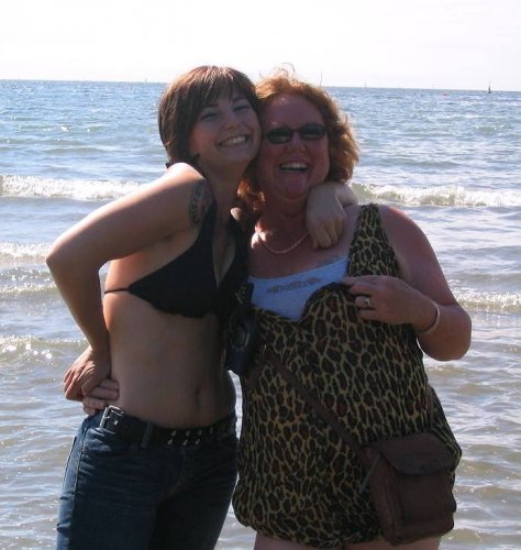 Danielle and "Mrs. Robinson" (Annie).
