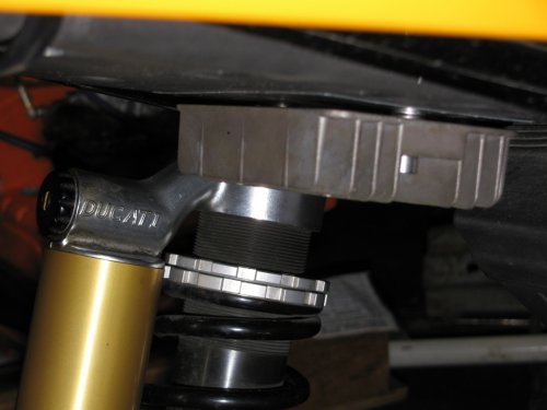 Here it is, mounted and ready for action.
