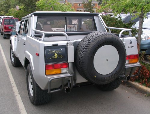 Lamborghini SUV.
