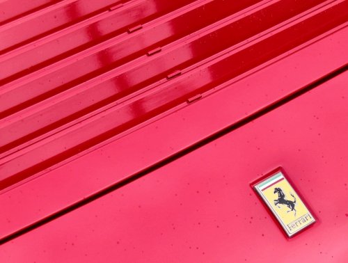 A small sprinkling of rain.
