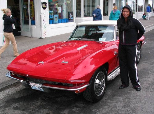 A's favorite, most-lickable car.
