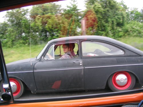 Our own Bob from Ohio in his Fasty.
