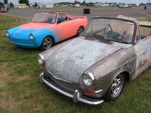 Beauty and The Beast

Examples to prove that even a basket-case of a T3 can be salvaged into something driveable and unique.
