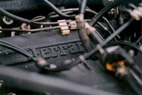 Engine of the Ferrari 400i Straman conversion.This is the original picture...
