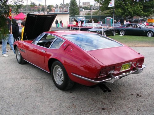 Beautiful '70 Maserati Ghibli.
