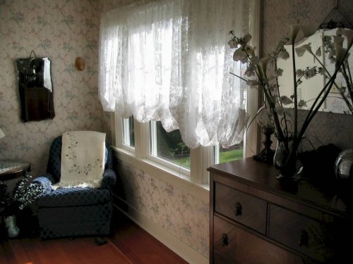 Entrance to our room upstairs.
