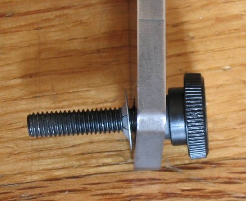 The pulley lock mounting bolts are locked to the body so you can't lose them.
