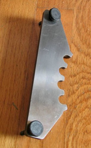 A view of the rear side (in relation to mounting it on the engine).  This is the side that faces you.
