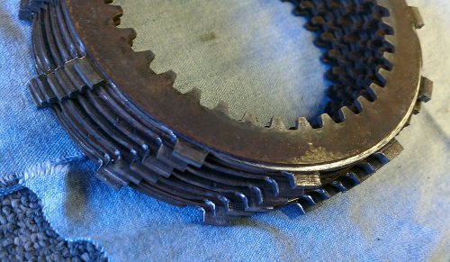 Another view of the same worn teeth.
