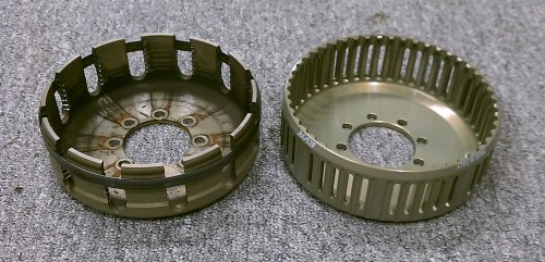 OEM 12T on the left, EVR 48T on the right.
