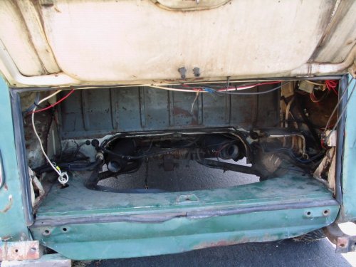 No engine, no tranny.  Tranny that came with Bus may be for sale.
